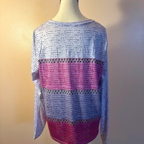 Women's Long Sleeve Printed Knit Top - Size XL - NWOT - Picture 2 of 4